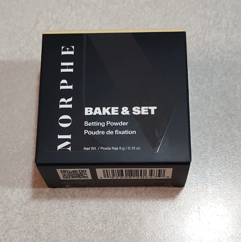 MORPHE ~ BAKE & SET SETTING POWDER in BANANA ~ NIB